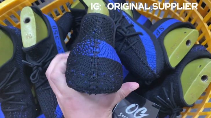 “Early Look”Yeezy Boost 350v2 Dazzling Blue are being made from OG Factory #dazzlingblue #yeezy