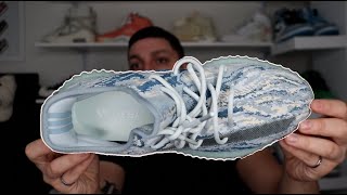 FIRST LOOK! adidas Yeezy Boost 350 V2 MX Frost Blue (Review) + ON FOOT
