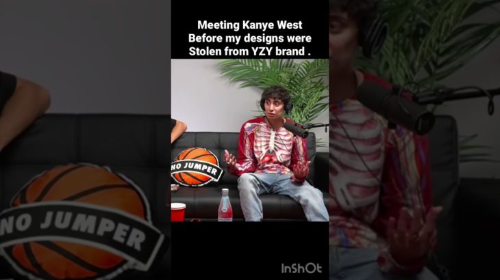 Franky Baca talks meeting Kanye West #shorts #kanyewest #yeezy #fashion  #smallbusiness