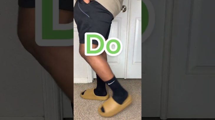 How to Correctly Wear Yeezy Slides