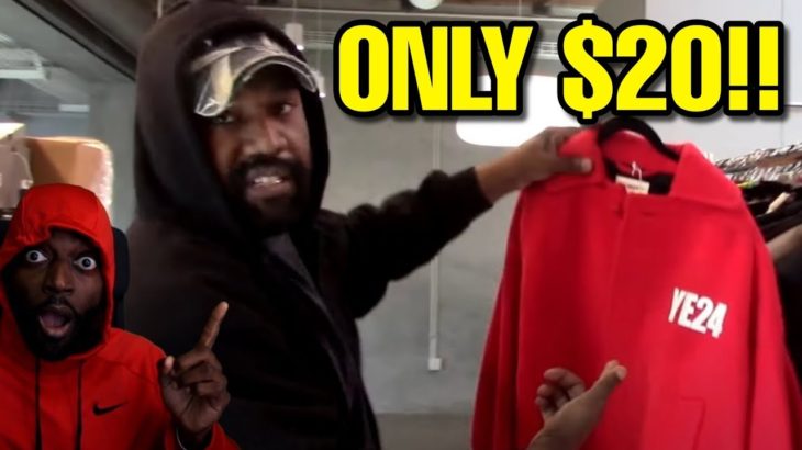 Kanye West Sells All His Balenciaga, Yeezy’s & Adidas For $20!! FANS GOES CRAZY!!!
