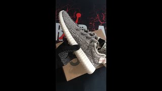 New Adidas Yeezy 350 Boost Turtle Dove Unboxing Review!
