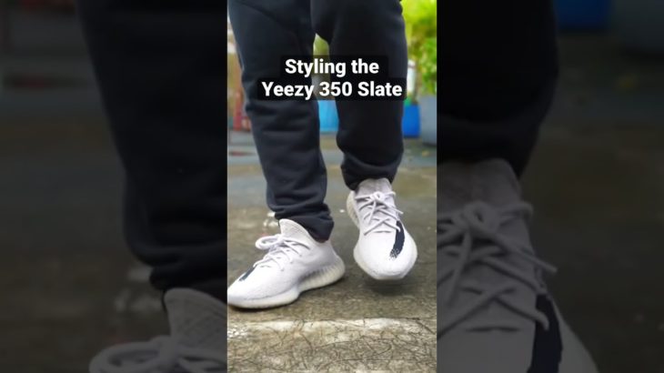 Styling the Yeezy 350 Slate #sneakers #shoes #adidas #sneakerhead #yeezy
