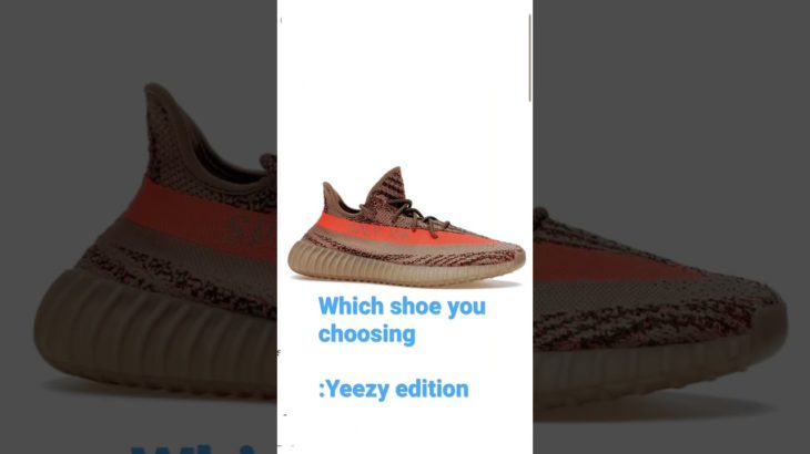 Which shoe you choosing : Yeezy edition 🥵🥶