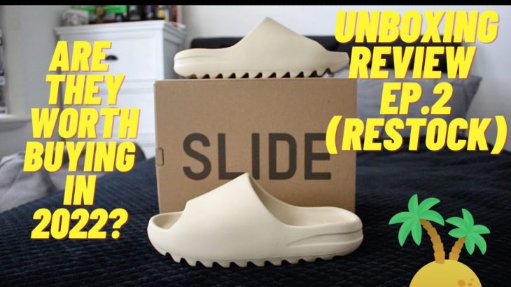 Yeezy Slide Bone (Restock) Unboxing Review Ep.2