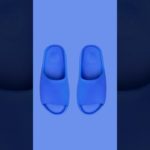#shorts Adidas Yeezy Slide Azure Blue