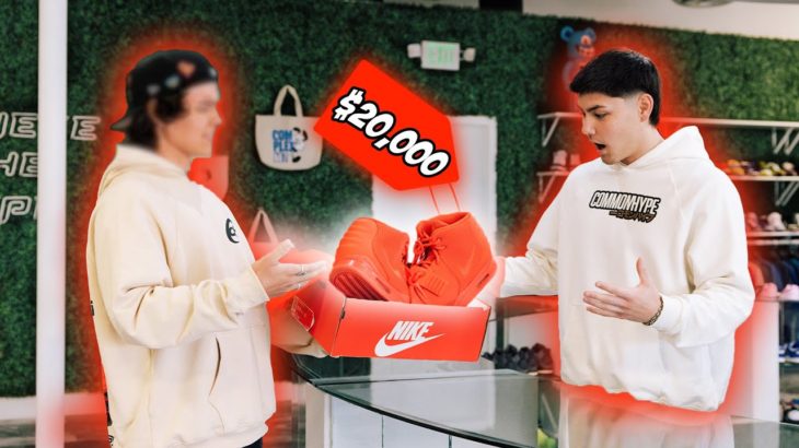 CUSTOMER SELLS US A $20,000 YEEZY! *Most Rare Sneakers We Have Ever Bought*