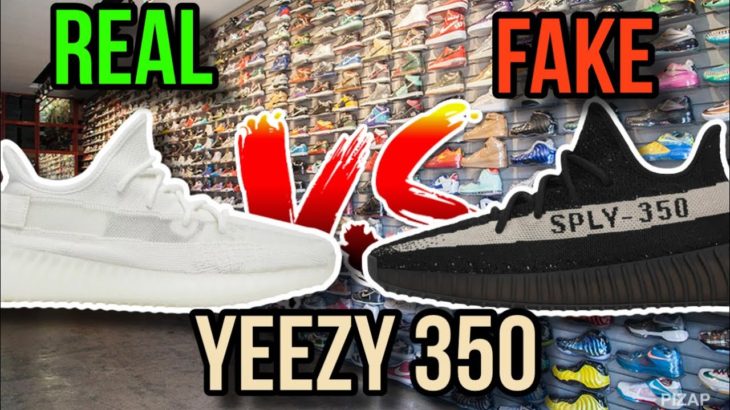 Comparing FAKE Yeezy 350 Vs REAL Yeezy 350