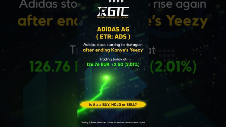Trade Adidas Stocks with GTCFX #shorts #gtcfx #adidas #yeezy