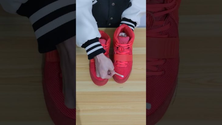 Unboxing Air Yeezy 2 Red October 508214-660 show.#yeezy #unboxing #shorts