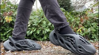 Yeezy Foam Runner Onyx Black – On Foot Review and Sizing Guide Option B