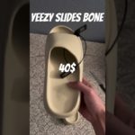 40$ YEEZY Slides Bone