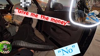 EXPOSING REPLICA YEEZY IN THE HOOD (BUYING OFFWHITE 1S FROM MILLIONAIRE)