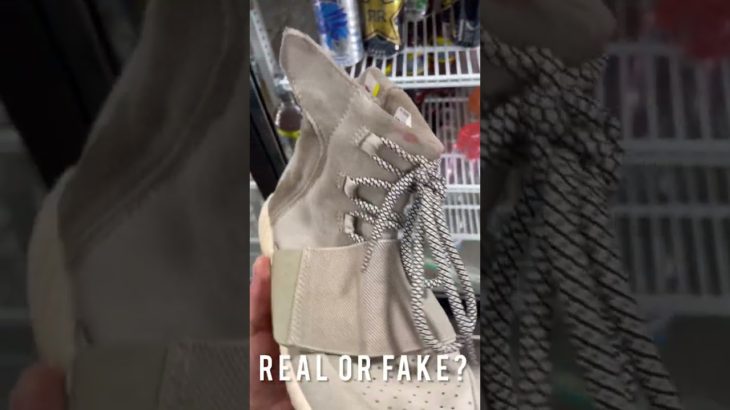 Found $90 Yeezy 750 shoes at Goodwill. Do you think they’re Real or Fake? #thrifting