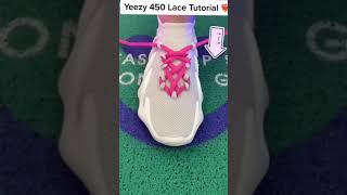 How to Lace Yeezy 450 Boost Shoelaces for Sneakerheads