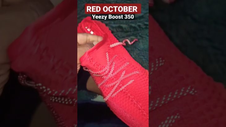 The “RED OCTOBER” YEEZY BOOST 350 V2… (WHY DIDN’T KANYE RELEASE THIS COLOURWAY???) 👟🤔🔥🤯