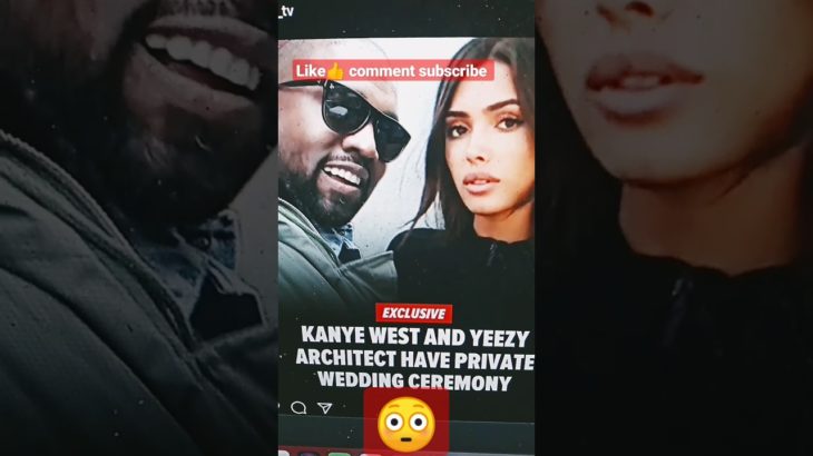 #kanyewest has private wedding with#yeezy architect according to tmz!😳  #denmexia