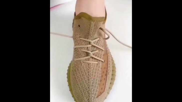 Cool fast way to lace your Yeezy 350 Boost You’ve Been Waiting For!  #shorts #yeezy
