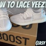 HOW TO LACE YEEZYS