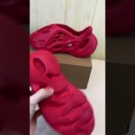 KIDS Red Adidas Yeezy Foam Runner #sneakers #foamrunner #airjordan #yeezy #yeezyslides #reviews