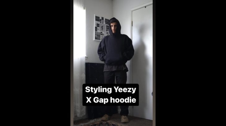 Styling YZY x Gap Black Hoodie                           #styling #gap #yzy #yeezy #fashion
