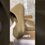 Yeezy slides Earth Brown, follow me for more jordan shoes.