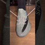 Best Yeezy lace tutorial | laceing tutorial for yeezy sneaker lace #shorts