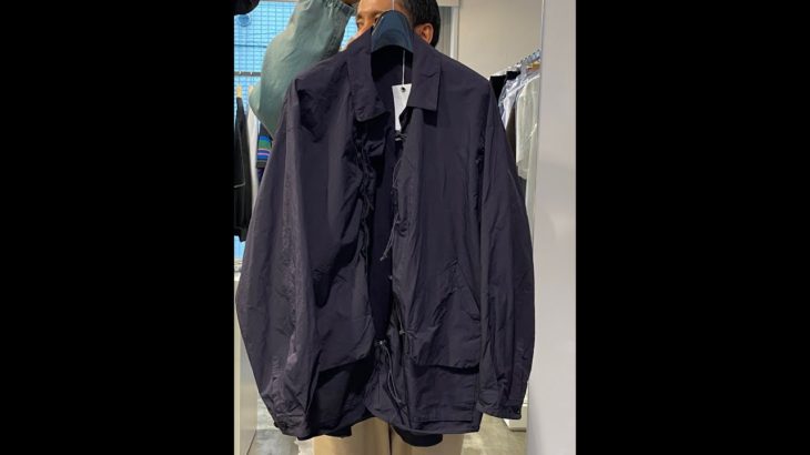 【解説】DIGAWELの製品染めハンティングシャツジャケット。