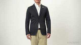 【LARDINI】抜群のストレッチを誇るコットンシャツジャケット ラルディーニ 2023SS 春夏 サマーチノ イタリア製 メンズ EPAMAJ EPSS60428