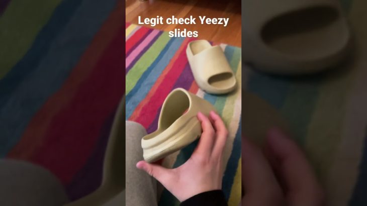 Legit check Yeezy slides