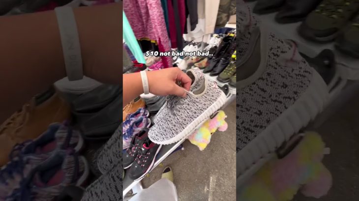 She wanted ONLY $10 for these Yeezy 350s.. *Must Watch* #shorts #sneakers #sneakerhead