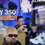UNBOXING YEEZY 350 TAIL LIGHT, CHROME HEARTS RINGS AND EARRINGS!