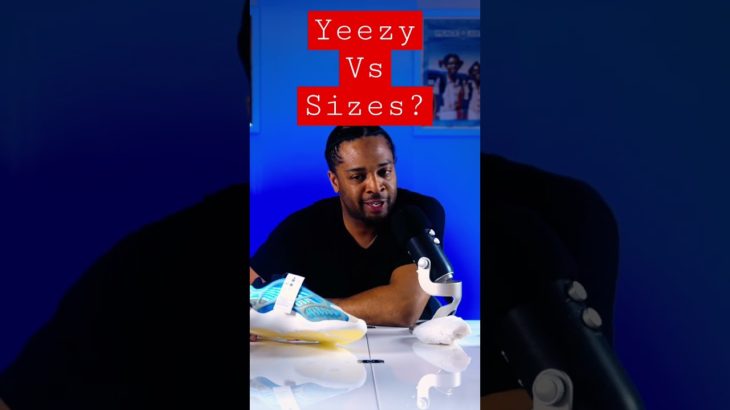 Why Yeezy shoe sizes are different #hiphop #artondekz #rap #yeezy #kanyewest #yeezy700 #adidas