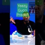 Why #yeezy sneakers are “high end” like #gucci  #prada #louisvuitton #artondekz #hiphop #kanyewest