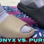 YEEZY SLIDE ONYX VS YEEZY SLIDE PURE | SLIDE COMPARISON ON FOOT + HOW TO COP❗️