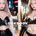 [4K] AI 가죽 자켓 룩북(Stable Diffusion)Leather Lookbook｜レザージャケット | 摩登時尚 | LOOKBOOK AI ART