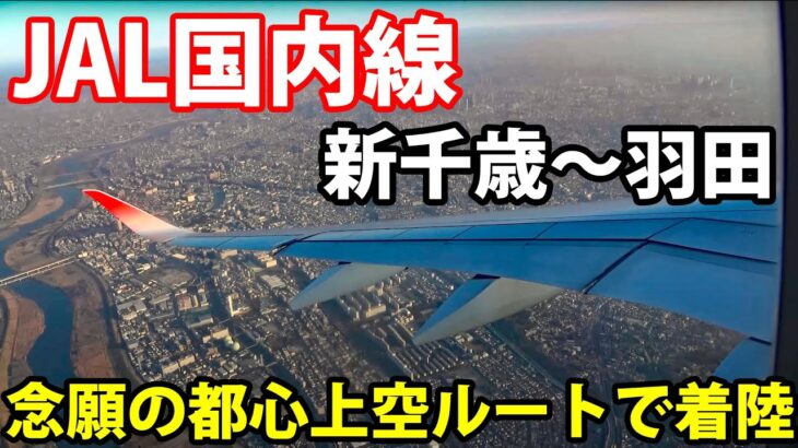 JAL国内線エコノミークラス（普通席）で新千歳→羽田を移動する！