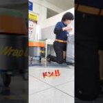スーツケースラッピング  (バゲージラッピング)　Wrap＆Box　福岡空港国際線3階Aカウンター奥