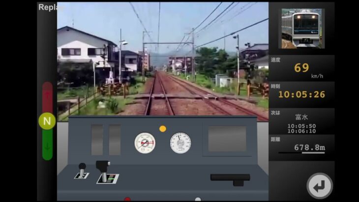 小田急線　シミュレータ　スーツ　鉄道