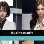 【AI & Art Reina&Kasumi 麗奈と香澄】Business suit *スーツ女子