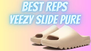 I FOUND THE BEST REPS YEEZY SLIDE PURE (FROM CLUBKICKZ) : REVIEW +ON FEET !!/FAKE YEEZY SLIDE PURE