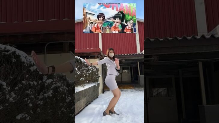 Snow for the summer⛄️🌞 #animedance #アニメダンス #suit #スーツ #trending