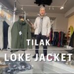 【TILAK】LOKE JACKET ベンタイルコットン採用したスタンドカラータイプのジャケット
