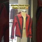 Amazing Hand-made Thriller Jacket!😍 #thrillerjacket #michaeljackson