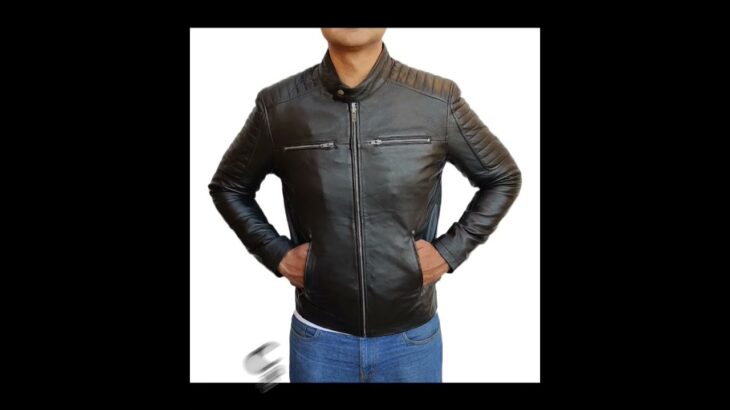 Genuine men Leather Jacket 100% Real #leather #jacket