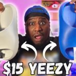 I Bought sum $15 Yeezy Slide (Best Fake Yeezy Slides) Review & On Feet!