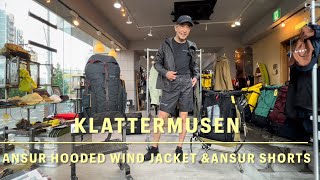 【KLATTERMUSEN】Ansur Hooded Wind Jacket & Ansur Shorts