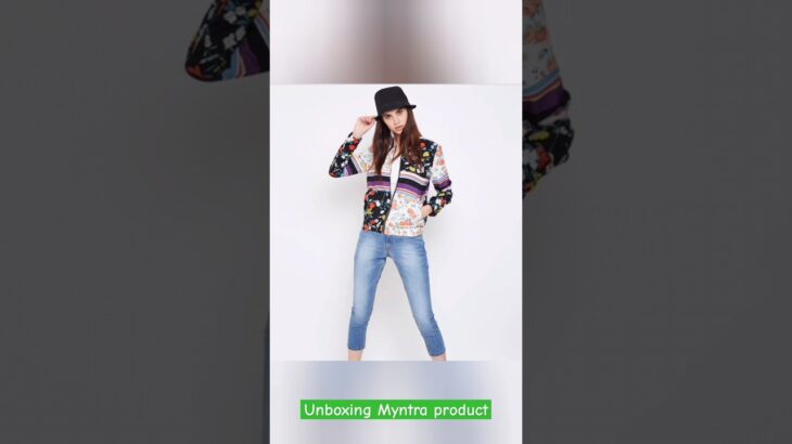 Unboxing Myntra women jacket #unboxing #myntra #jacket #myntrashopping #viral #ytshorts #trending
