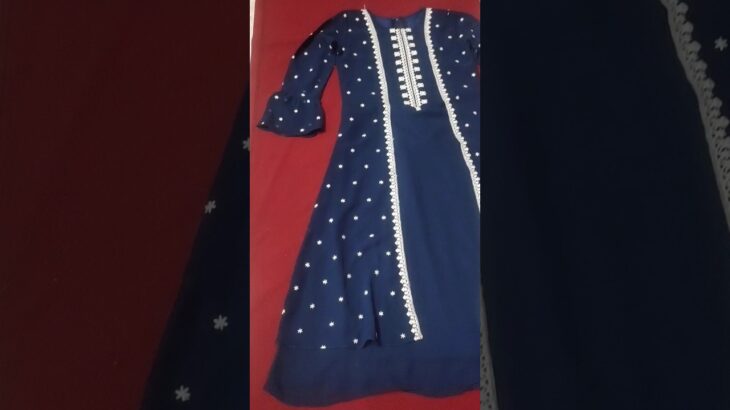 jacket wala TOP design aur Najma gharara pant #youtube #lace #subscribe #youtube #shortsfeed