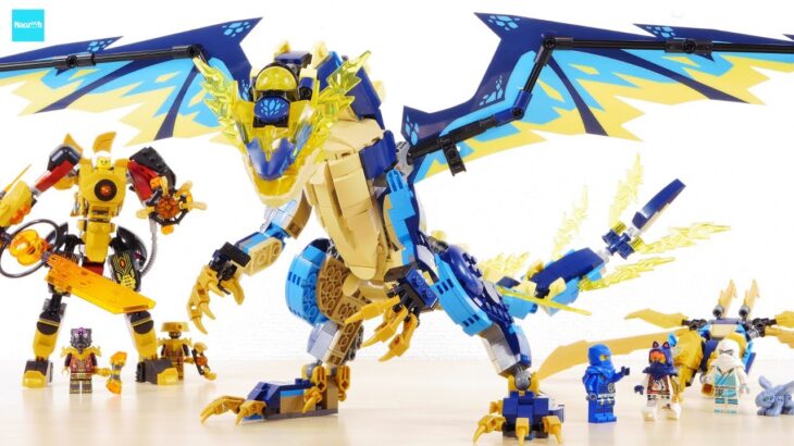レゴ ニンジャゴー エレメントドラゴン vs. インペリアルメカスーツ 71796 ドラゴン・ライジング編 ／ LEGO NINJAGO Elemental Dragon